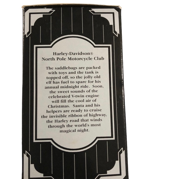 HARLEY DAVIDSON Christmas Tree Holiday Birds ORNAMENT THREE FOR THE ROAD Bike 97 - Picture 5 of 7